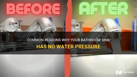 Common Reasons Why Your Bathroom Sink Has No Water Pressure ShunShelter