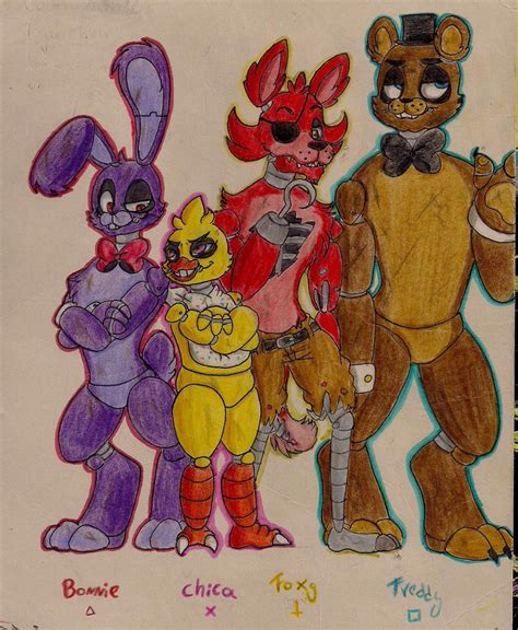 Five Nights At Freddys My Stylecasi Chibi Y Fnaf Drawings Five