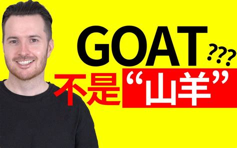 啊？“goat”不是山羊 地道英语 Yyds英语怎么说 中式英语 哔哩哔哩 Bilibili