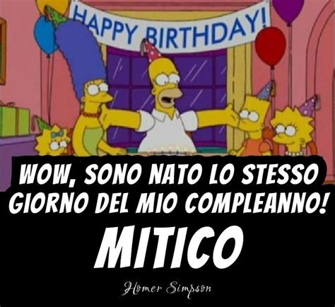 Auguri Compleanno Homer Simpson Compleanno