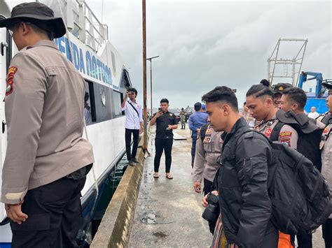 Polres Natuna Kirim Anggota Tangani Peristiwa Longsor