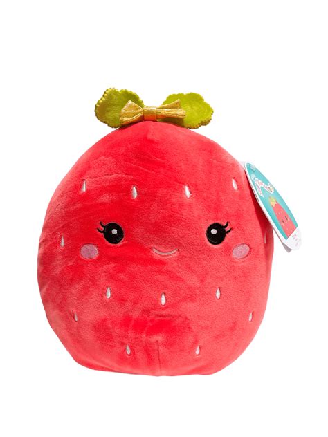 Squishmallows Fruit And Veggie Squad 8 Scarlet The Strawberry Plush