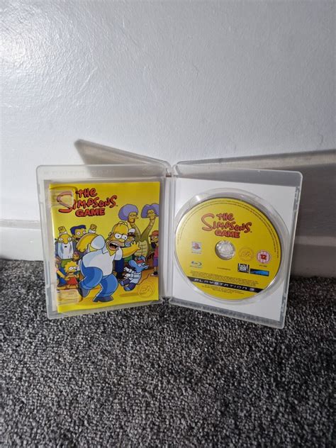 The Simpsons Game PS3 Playstation 3 - Very Good Condition 5030930059422 ...