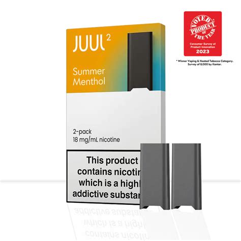 Buy Juul2 Summer Menthol Vape Pods JUUL Pod For Sale