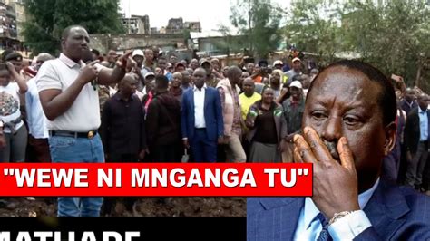 Breaking News Finally Ruto Answers Raila Odinga After Quitting Au Job