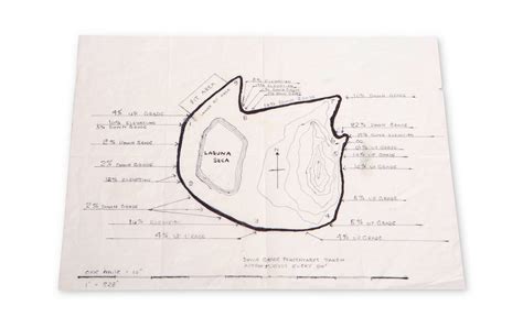 Course Map of Laguna Seca Raceway, c. 1957 | Gooding & Company