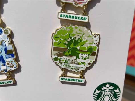 Photos New Vintage Style Starbucks Pin Set Available For Walt Disney