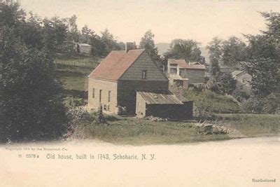 Old House Built In Schoharie Schoharie County Ny