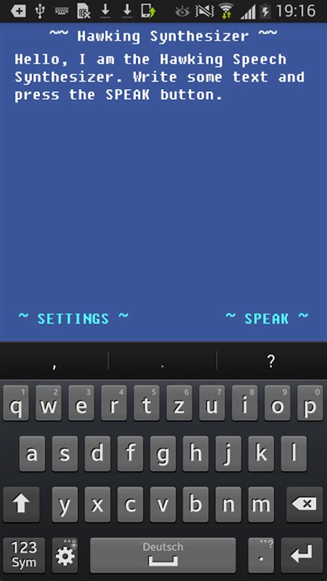 Speech Synthesizer - Hawking APK for Android - Download