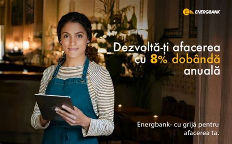 Energbank Ofera Dobanda Anuala La Creditele Pentru Afacerile Mici Si