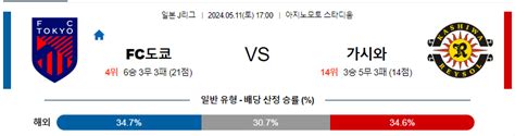 5월11일 도쿄 가시와 J리그분석 해외스포츠 축구자료 라이브스코어 라이브맨 실시간 라이브스코어 토토사이트 추천 꽁머니