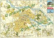 Pharus Pharus Historischer Stadtplan Breslau 1941