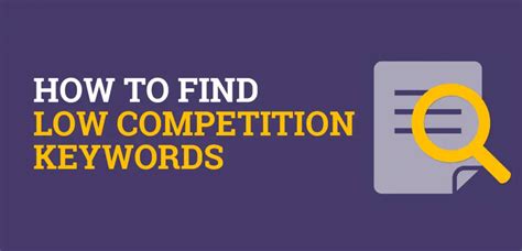 How To Find Low Competition Keywords For SEO 5 Easy Ways