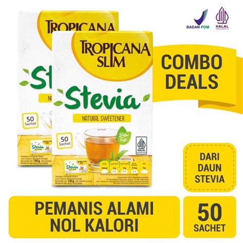 Jual Produk Tropicana Slim Sweetener Stevia Gula Termurah Dan