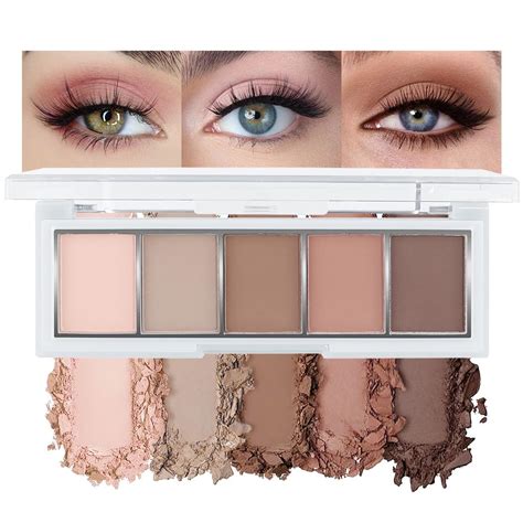 Amazon Amy S Diary Matte Nude Brown Beige Eye Shadow Palette Makeup Natural Tones