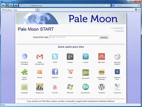 Pale Moon 314 Lançado Com Suporte Ao Macos 13 E Mais