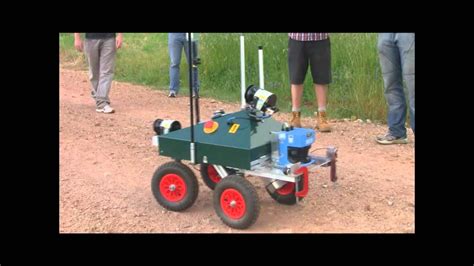 Harry The Robot Having Fun On The Farm Youtube