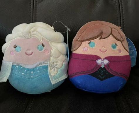 Squishmallow Elsa and Anna Disney Frozen 5" Plush NWT | #3936409448