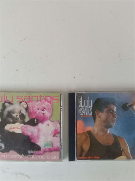 2 Cds de Lulu Santos O Último Romântico e Eu e Meme Meme e Eu