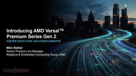 Amd Unveils The Versal Premium Series Gen Adaptive Soc Fpga With