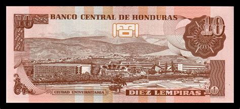 Honduras 10 Lempiras 2014 NUMISMÁTICA MARTELL