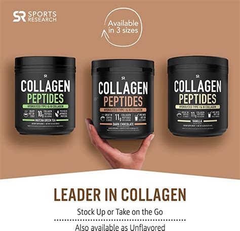 Sports Research Flavored Collagen Peptides
