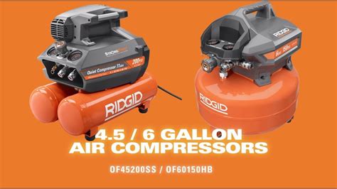 Ridgid 6 Gallon Compressor Parts