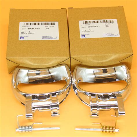 One Pair Front Rear Left Right Interior Door Handle Fit For 2006 2011