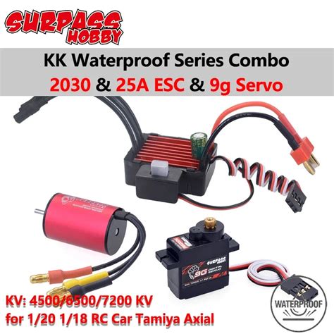 Surpass Hobby Kk Waterproof Esc Brushless Motor Kv