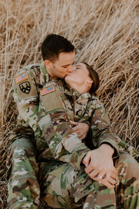 Military Engagement Photo Shoot