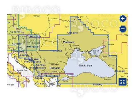 Карта Navionics+ Regular от риболовен магазин Riboco