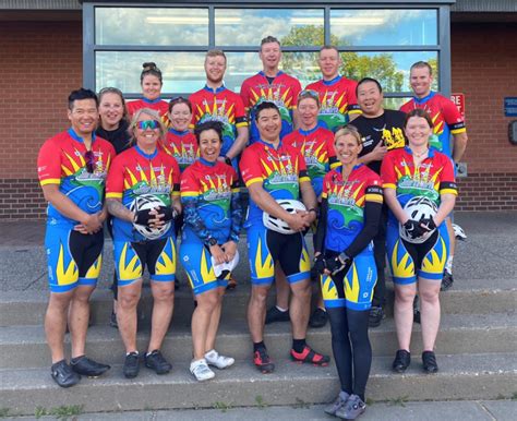 Seven Days Km Cops For Cancer Tour De North Wraps Up North Shore