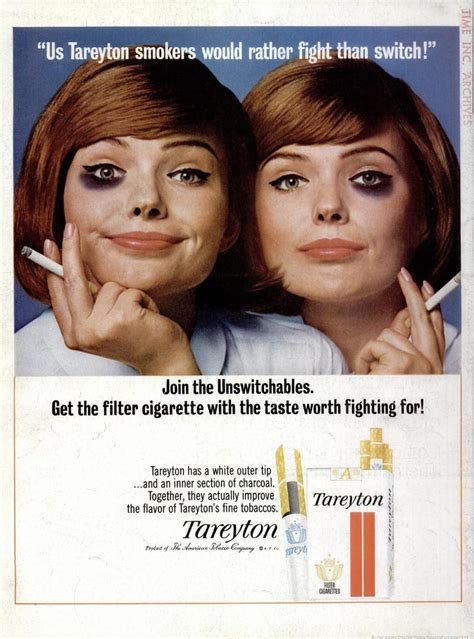 1966 Tareyton Cigarette Ad Rvintageads