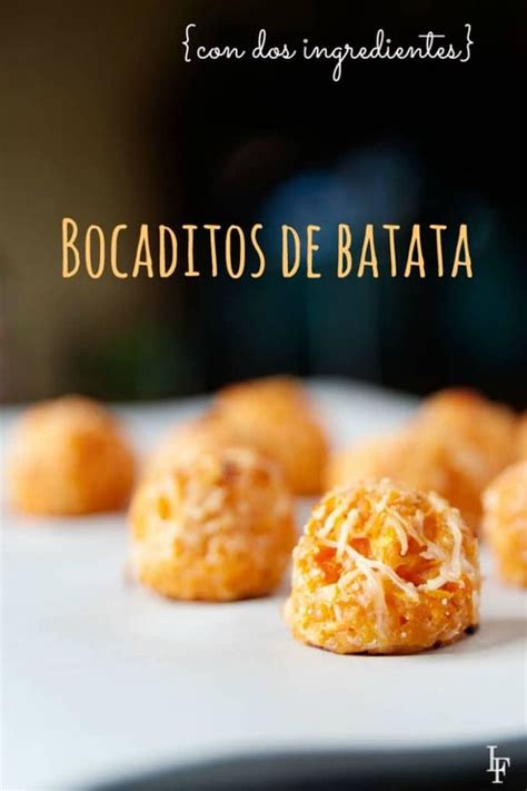 Bocaditos De Batata Caseros Tater Tots