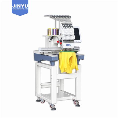 Jcs1201 3550 12 15needles Jinyu Embroidery Machines China Single Head