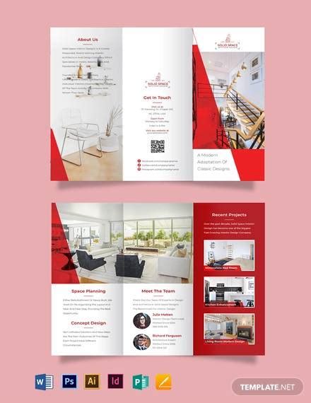 FREE 33+ Interior Design Brochure Templates in EPS | PSD | MS Word ...