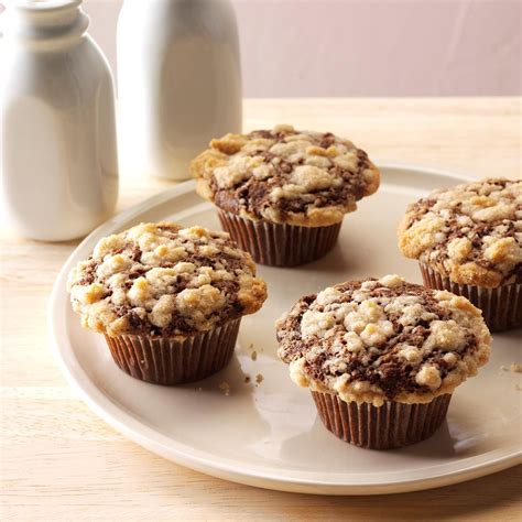 Double Chocolate Banana Muffins Recipe Taste Of Home