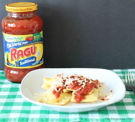 The Freshman Cook Homemade Ravioli And Ragu Pasta Sauce