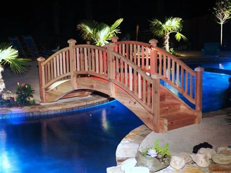 24 Captivating Backyard Garden Bridge Ideas - Remodeling Expense