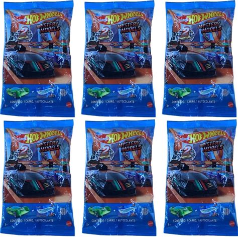 Amazon Hot Wheels 2021 Mystery Models Series 2 Red Surprise Blind Bag With Car And Sticker