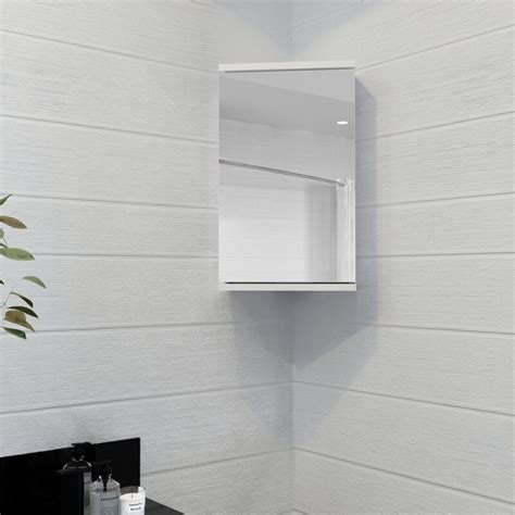 Croydex Simplicity Mm W Mm H Corner Mount Framed Medicine Cabinet