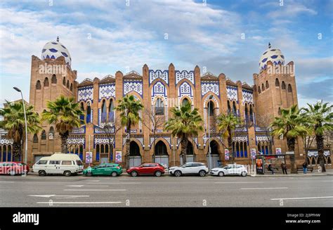 The Plaza de Toros Monumental de Barcelona, Spain. It was the last ...