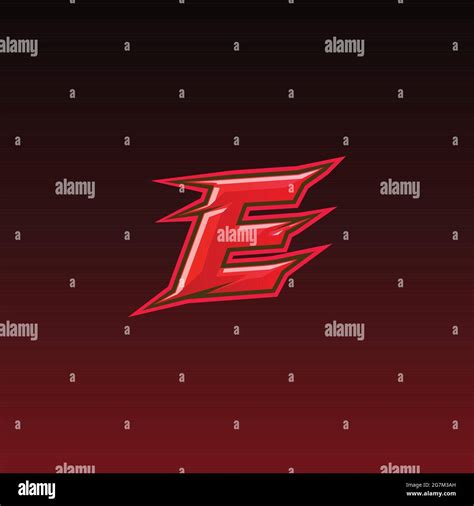 Initial E Gaming Esport Logo Design Template Inspiration Stock Vector ...