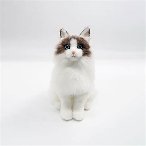 100 Handmade Realistic Ragdoll Cat Plushcat Plush Look Etsy