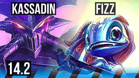 KASSADIN Vs FIZZ MID Dominating BR Master 14 2 YouTube