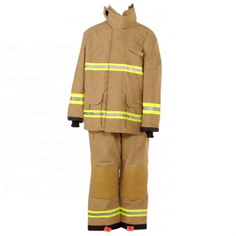 Iso Nfpa En469 4 Layer Nomex Anti Fire Uniform Fireman Suits 2xl 3xl