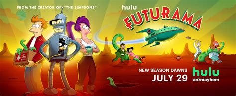 Hulu Reveals New Trailer And Artwork For Futurama Season 12 Bubbleblabber