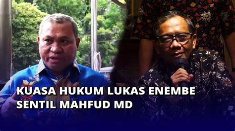 Stefanus Roy Rening Pak Mahfud Selalu Offside YouTube