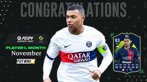 Ea Sports Fc Kylian Mbappe Is Ligue Player Of The Month Potm