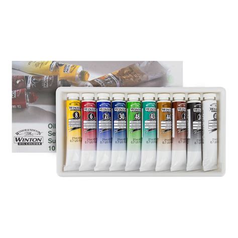 Winsor Newton Winton Oil Paint Set Of X Ml Jackson S Art